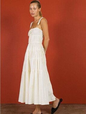 Ciao Lucia Tutti Dress in Cream